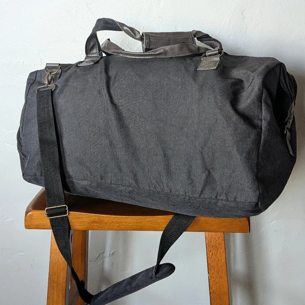 Google Android Corporate Employee Swag Duffel Bag Black Gym Travel